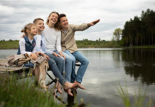 What Health Benefits Families Notice When Moving into Lake Houses near Me